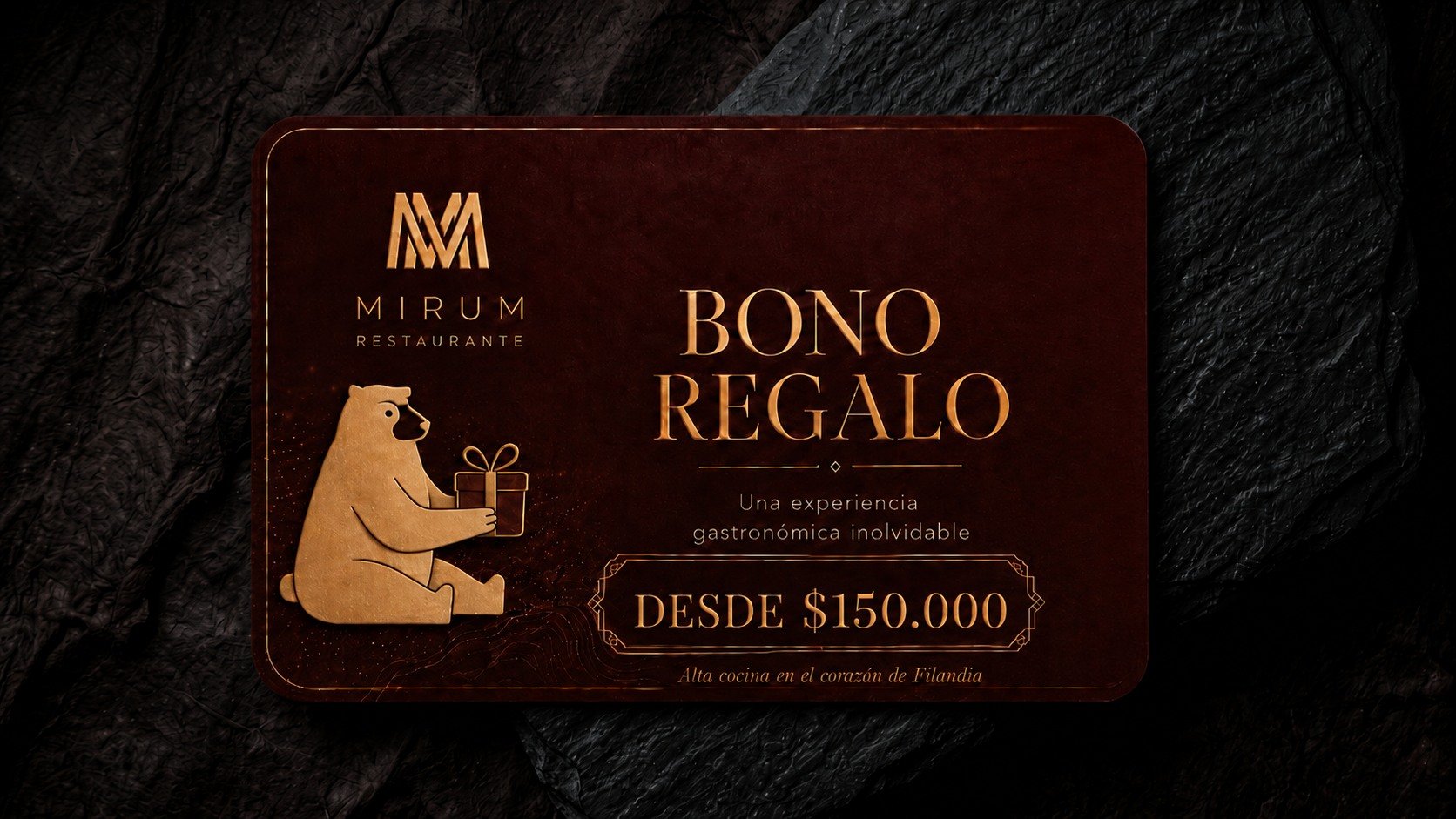 Bono Regalo Mirum